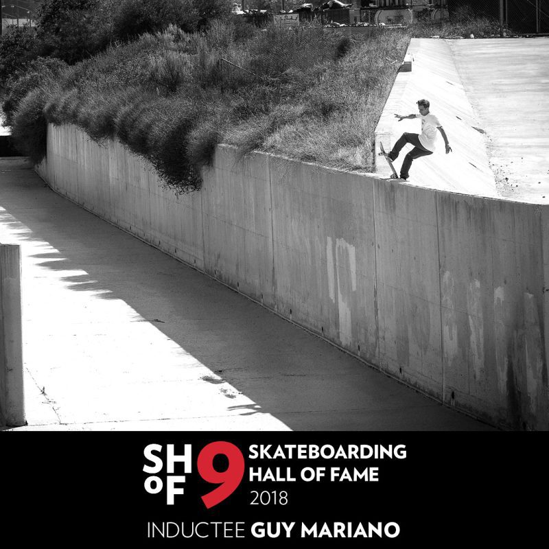 Guy Mariano SHoF 2018 - Skateboarding Hall of Fame and Museum