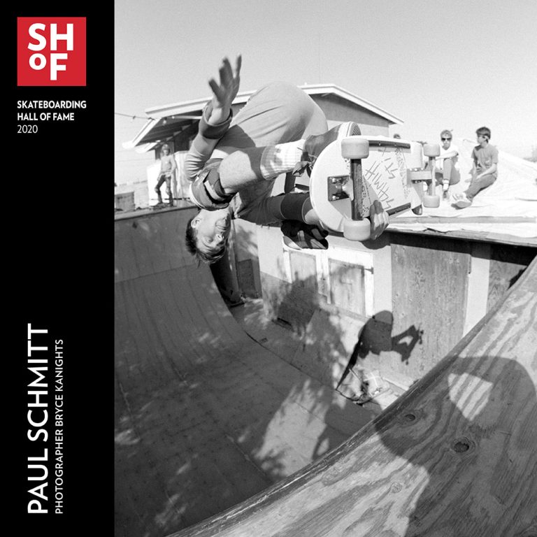 Paul Schmitt SHoF 2020 - Skateboarding Hall of Fame and Museum