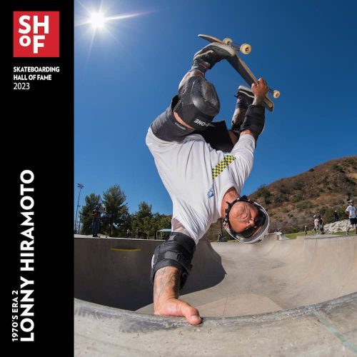 Lonny Hiramoto SHoF 2023 - Skateboarding Hall of Fame and Museum